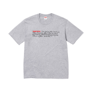 Supreme Joke T-Shirt Heather Grey - 25FW