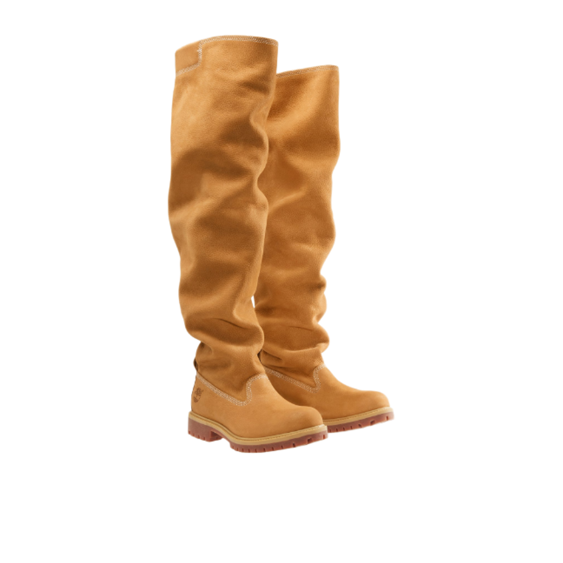 팀버랜드 x 텔파 톨 풀 온 부츠 위트 - 미디움(Timberland x Telfar Tall Pull On Boot Wheat - Medium) - 1