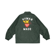 Human Made x Pokemon Made Coach Jacket Green