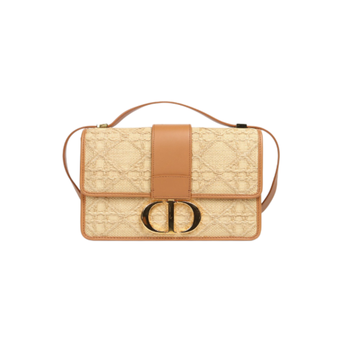 디올 30 몽테인 라피아 박스백 D-A34819(Dior 30 Montaigne Rafia Box Bag) - 1