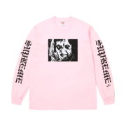 Supreme The Exorcist Mother L/S T-Shirt Light Pink - 25FW