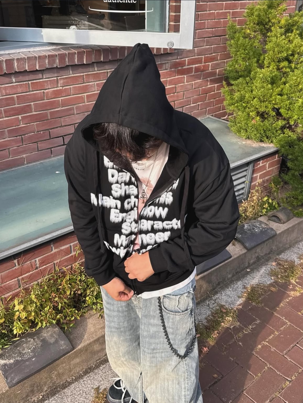 Hansroom Chrome Hearts Tiny CH cross Charm 착용 스타일