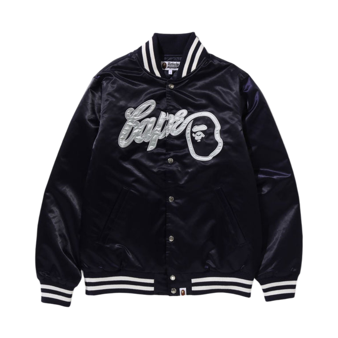 - BAPE Baseball Jacket Navy