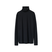 Polyteru Turtle Neck Sleeve Black