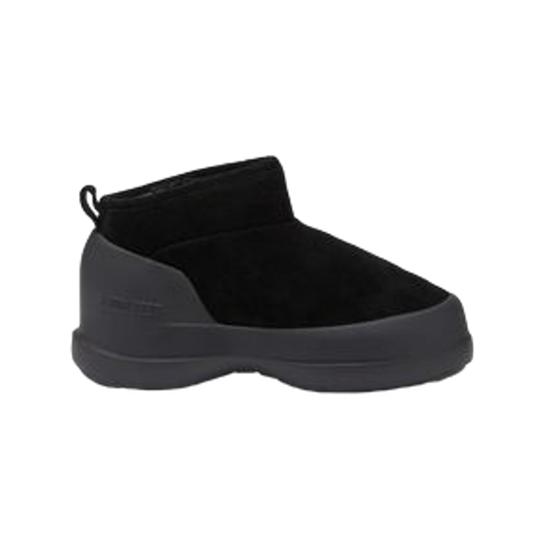 (W) 문부츠 루나 로우 스웨이드 스노우 부츠 블랙((W) Moon Boot Luna Low Suede Snow Boots Black)
