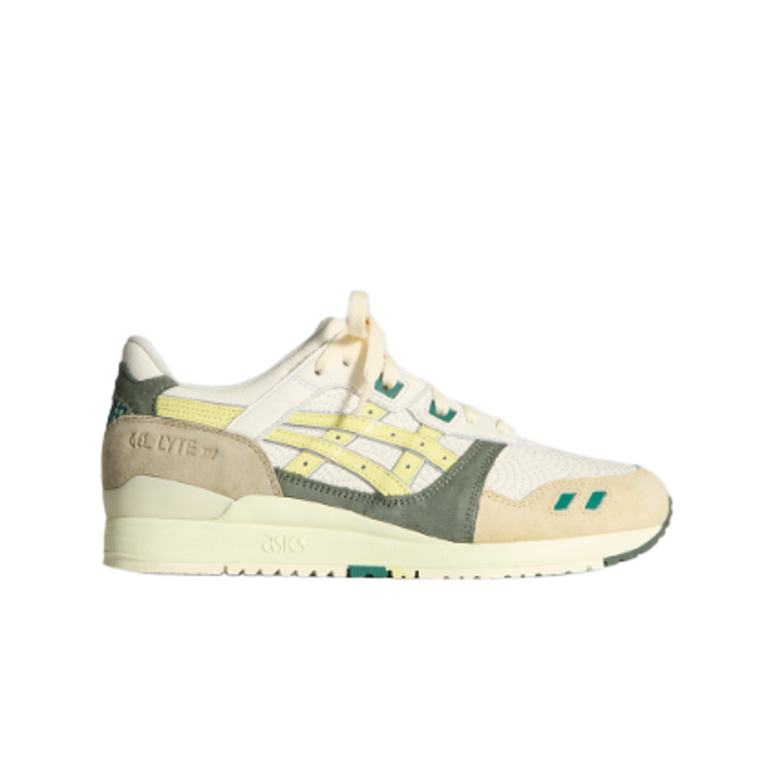 1201B015-201 Asics x Ronnie Fieg x Kith Gel-Lyte III 07 Remastered Marshmallow Charlock