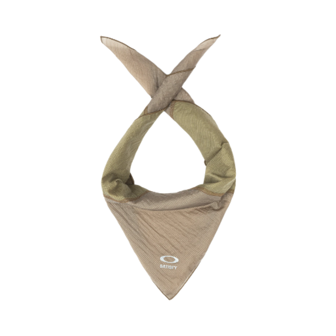 오클리 x 새티스파이 리피 반다나 카키(Oakley x Satisfy Rippy Bandana Khaki)