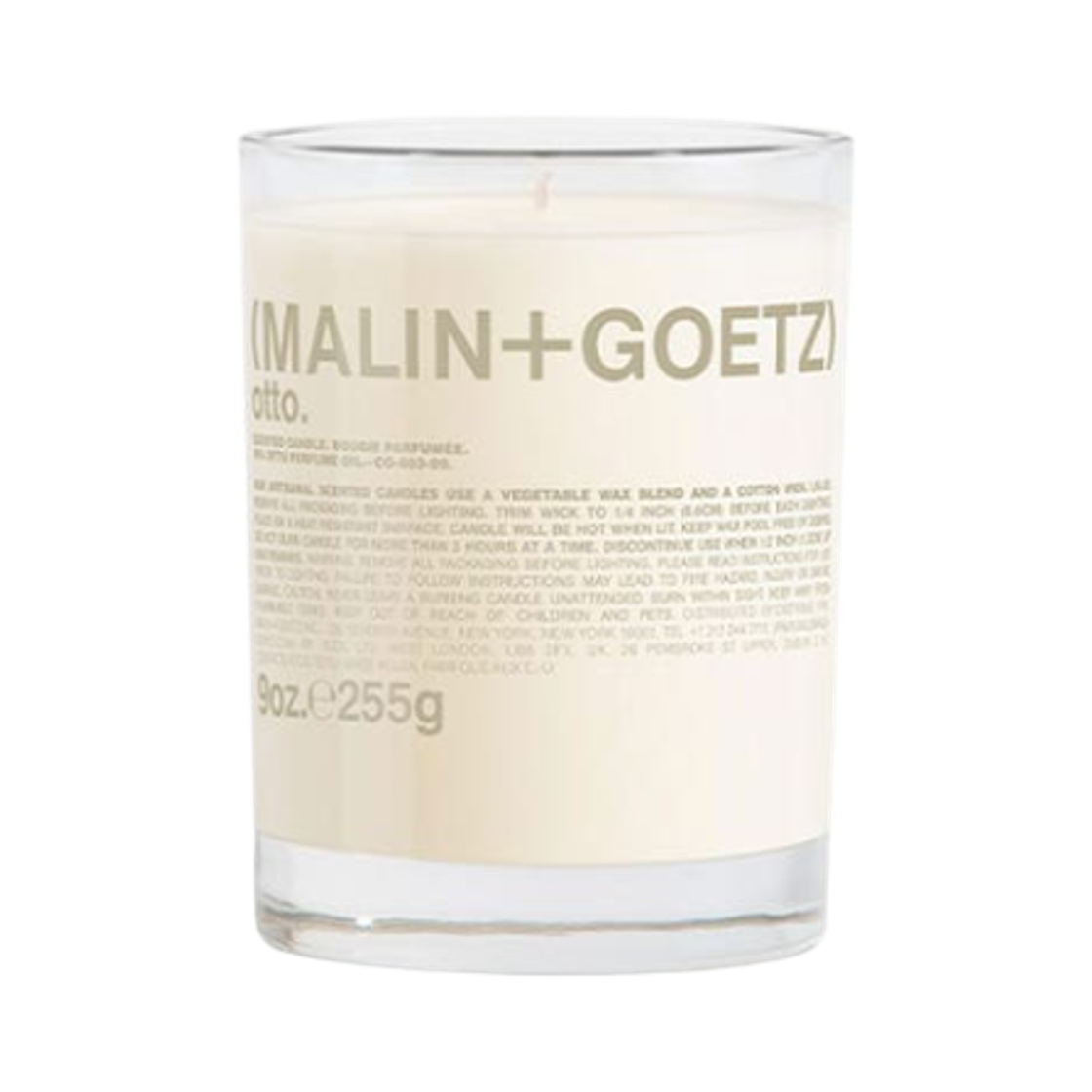 멜린앤게츠 오토 캔들 255g (국내 정식 발매 제품)(Malin+Goetz Otto Candle 255g (Korean Ver.))