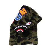BAPE 1st Camo Shark Boa Snood Green