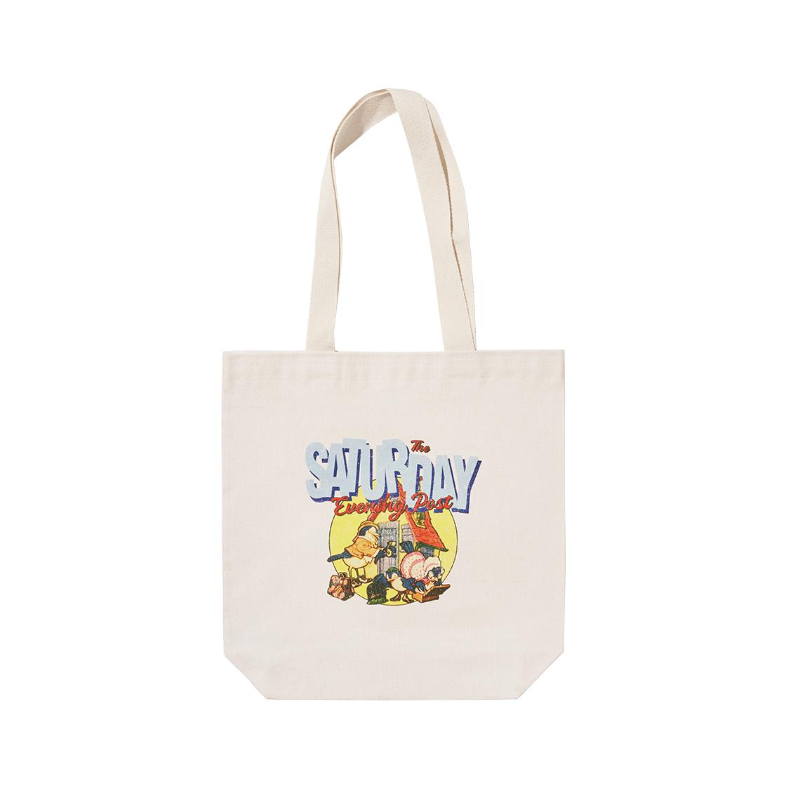 SFX2BG716AIV The Saturday Evening Post Cartoon Graphic Eco Bag