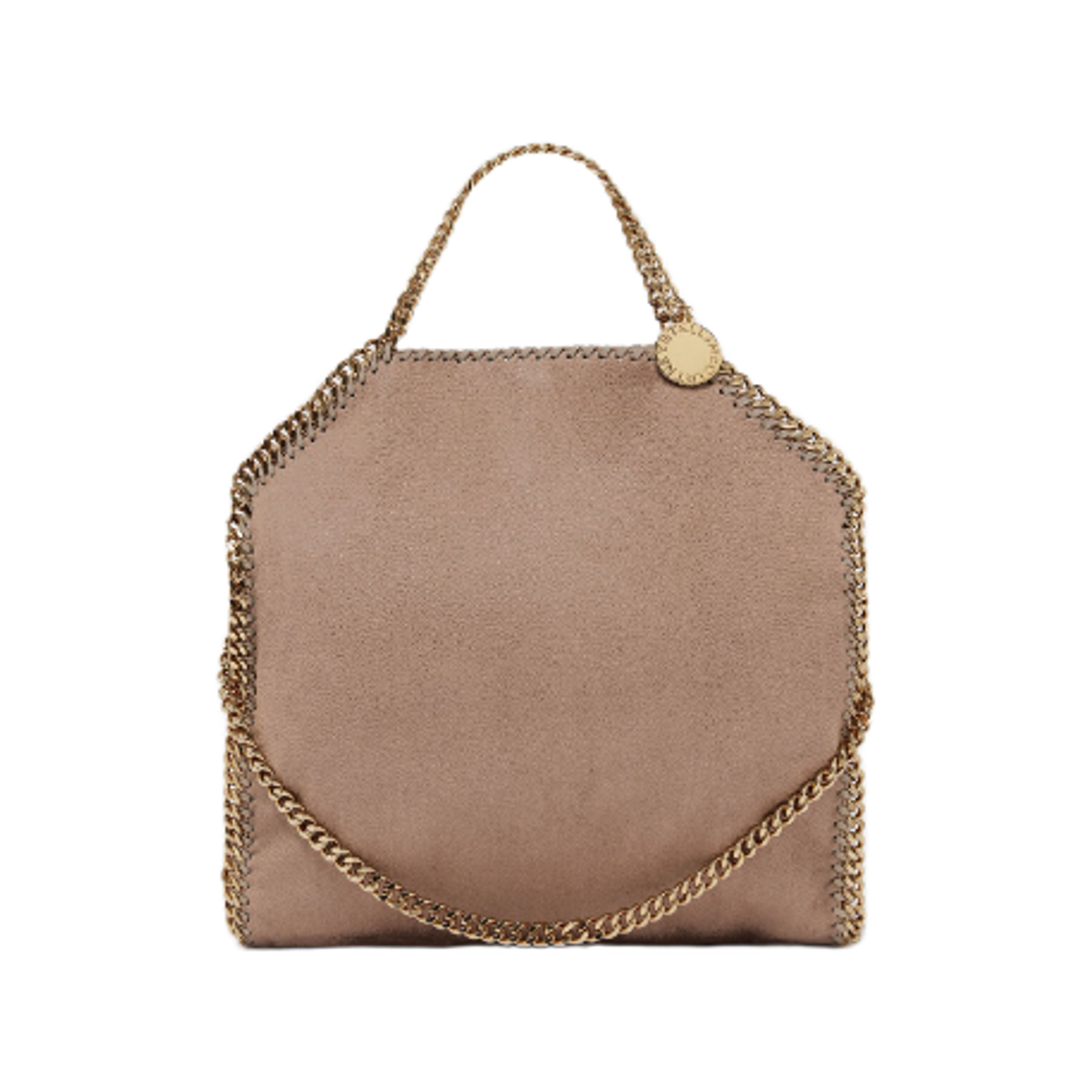 234387W93552800 Stella McCartney Falabella Fold Over Tote Bag Moss