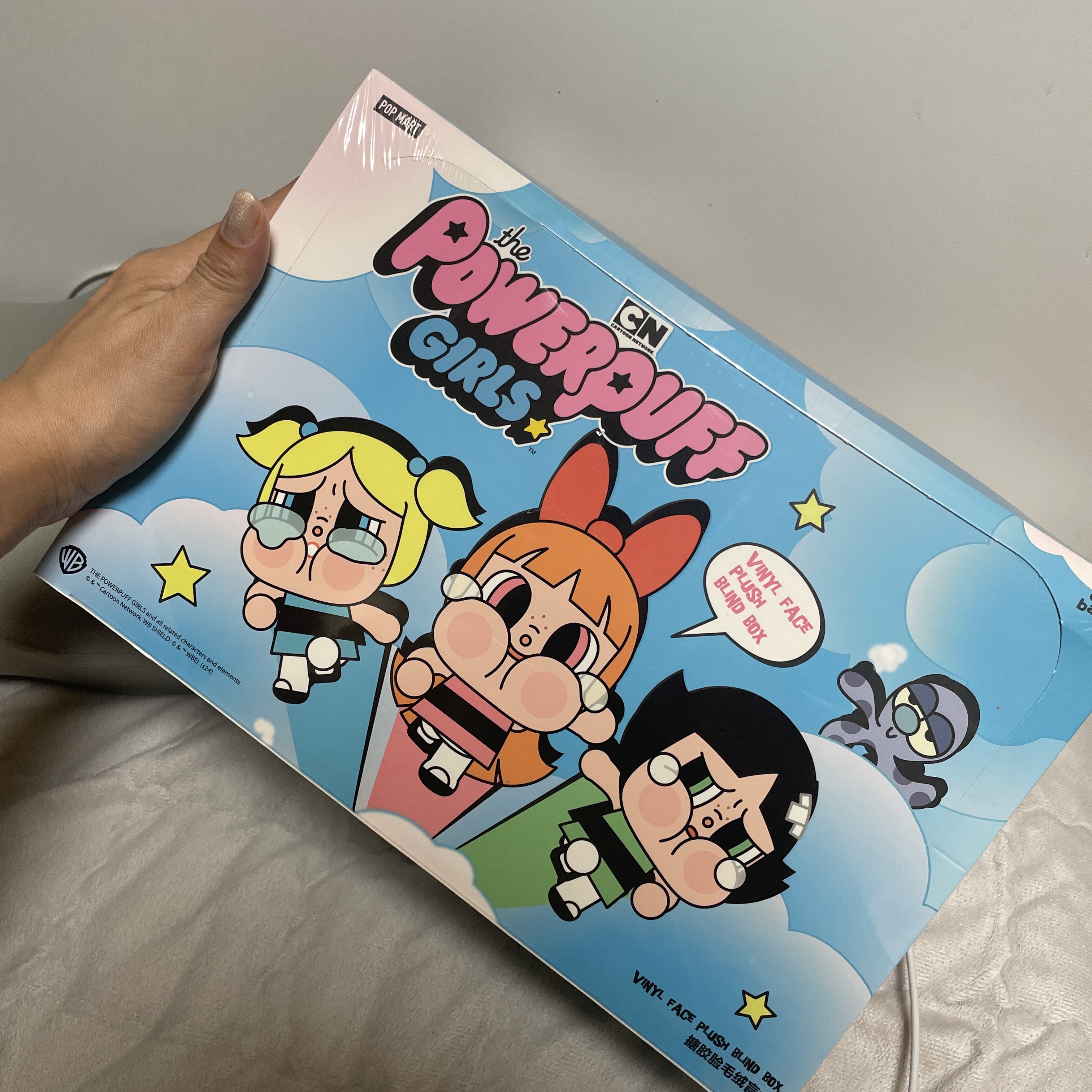 Pop Mart Crybaby x Powerpuff Girls Series Keyring Sealed Case (6 Blind Boxes) 착용 스타일 - 1