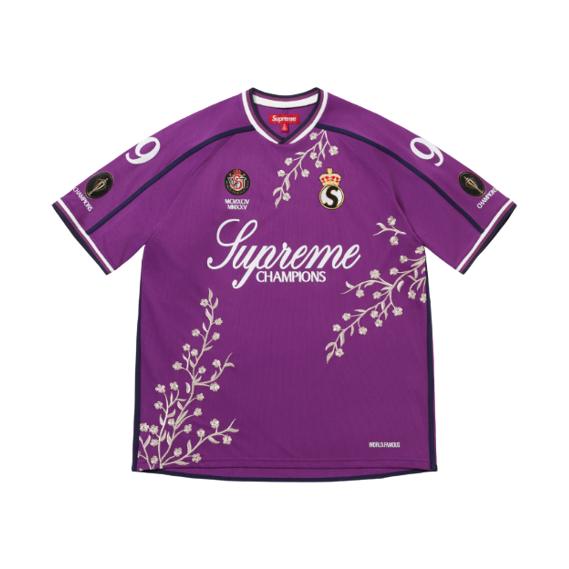 Supreme Arabic Logo Soccer Jersey 希少size Supreme Arabic Logo