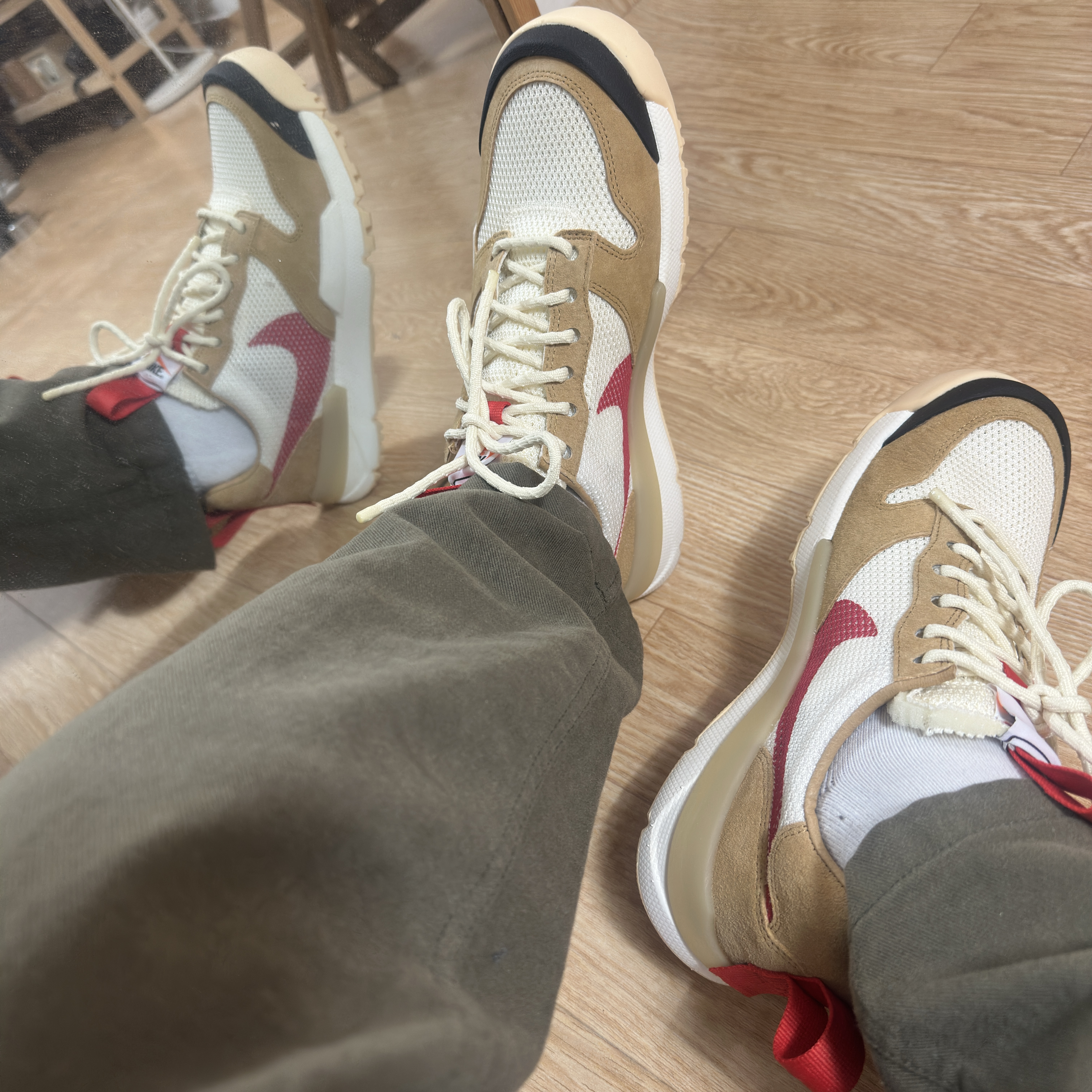 Nike x Tom Sachs Mars Yard Shoe 3.0 Space Camp 착용 스타일 - 6