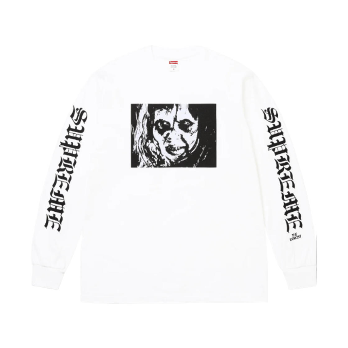 슈프림 크랙 슬리브 롱슬리브 탑 워시드 화이트 - 26SS | Supreme | KREAM