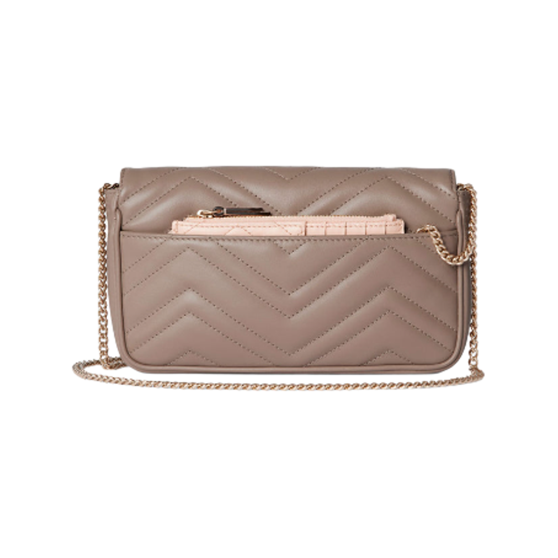 구찌 GG 마몽 스몰 숄더백 토프(Gucci GG Marmont Small Shoulder Bag Taupe) - 2