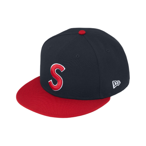 - Supreme Reaper S Logo New Era Navy - 25FW
