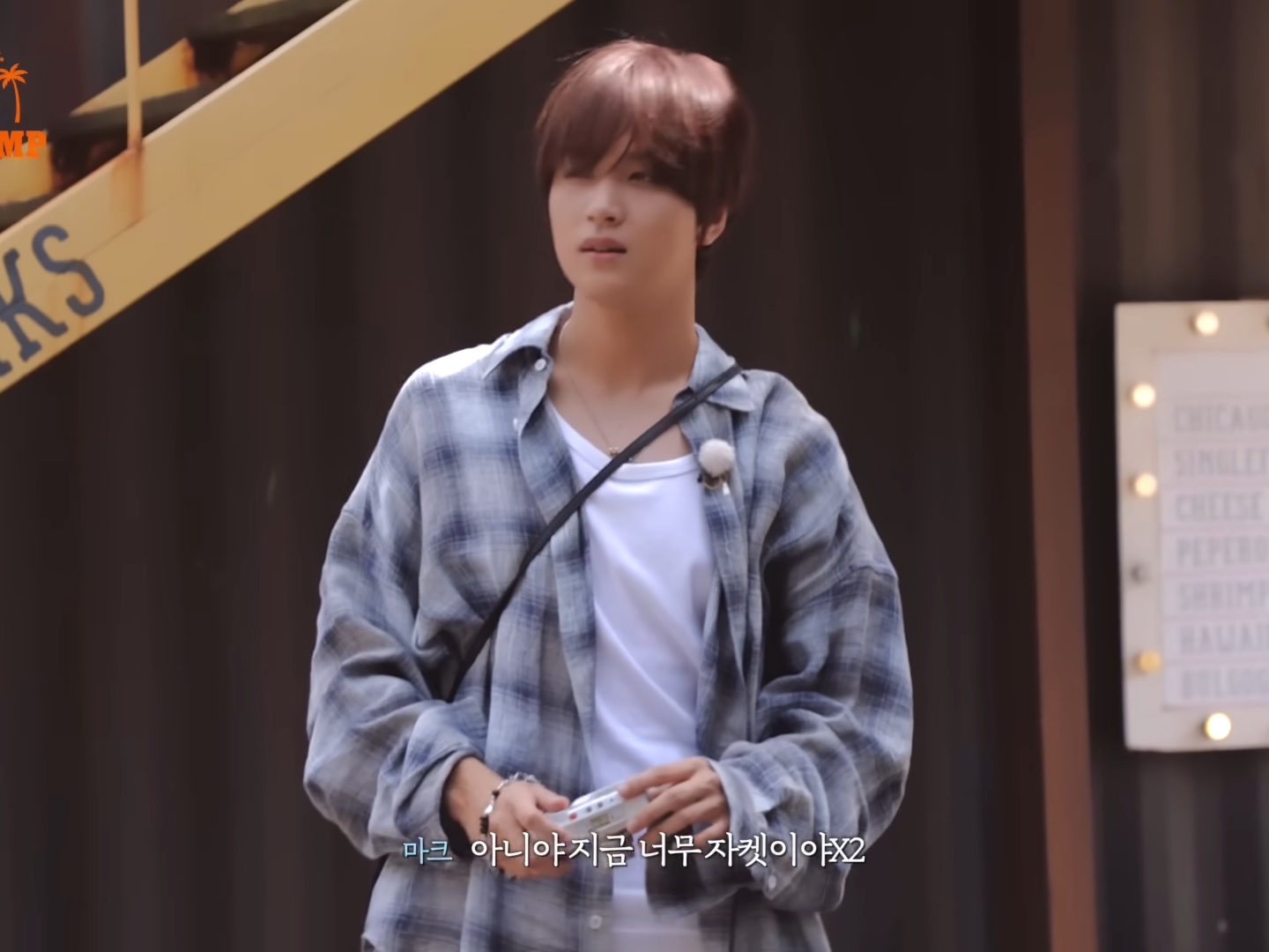 Nonnod Flexible String Check Shirt Japanese Linen Blue, Nonnod Flexible String Check Shirt Japanese Sky Blue 착용 스타일