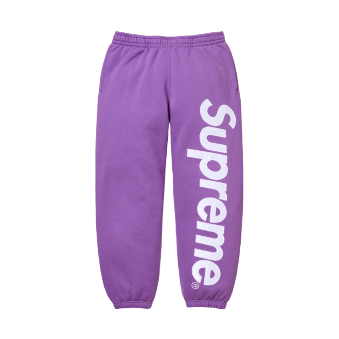 슈프림 사틴 아플리케 스웨트팬츠 바이올렛 - 25FW(Supreme Satin Applique Sweatpant Violet - 25FW) - 1