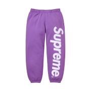 Supreme Satin Applique Sweatpant Violet - 25FW