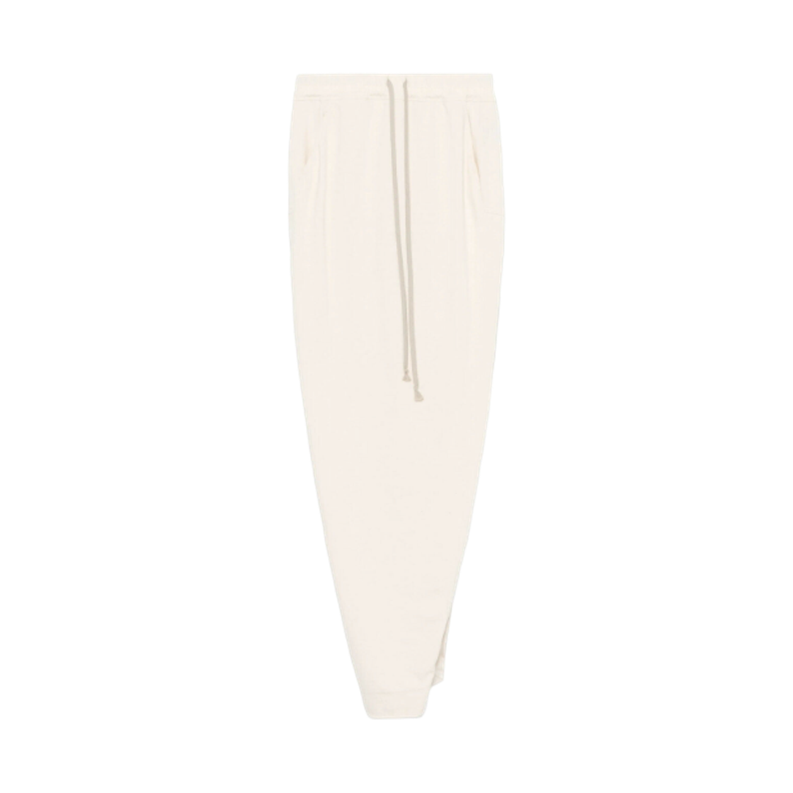 DS01E3332-RIG-N21 (W) Rick Owens Drkshdw Drawstring Cotton Long Skirt White