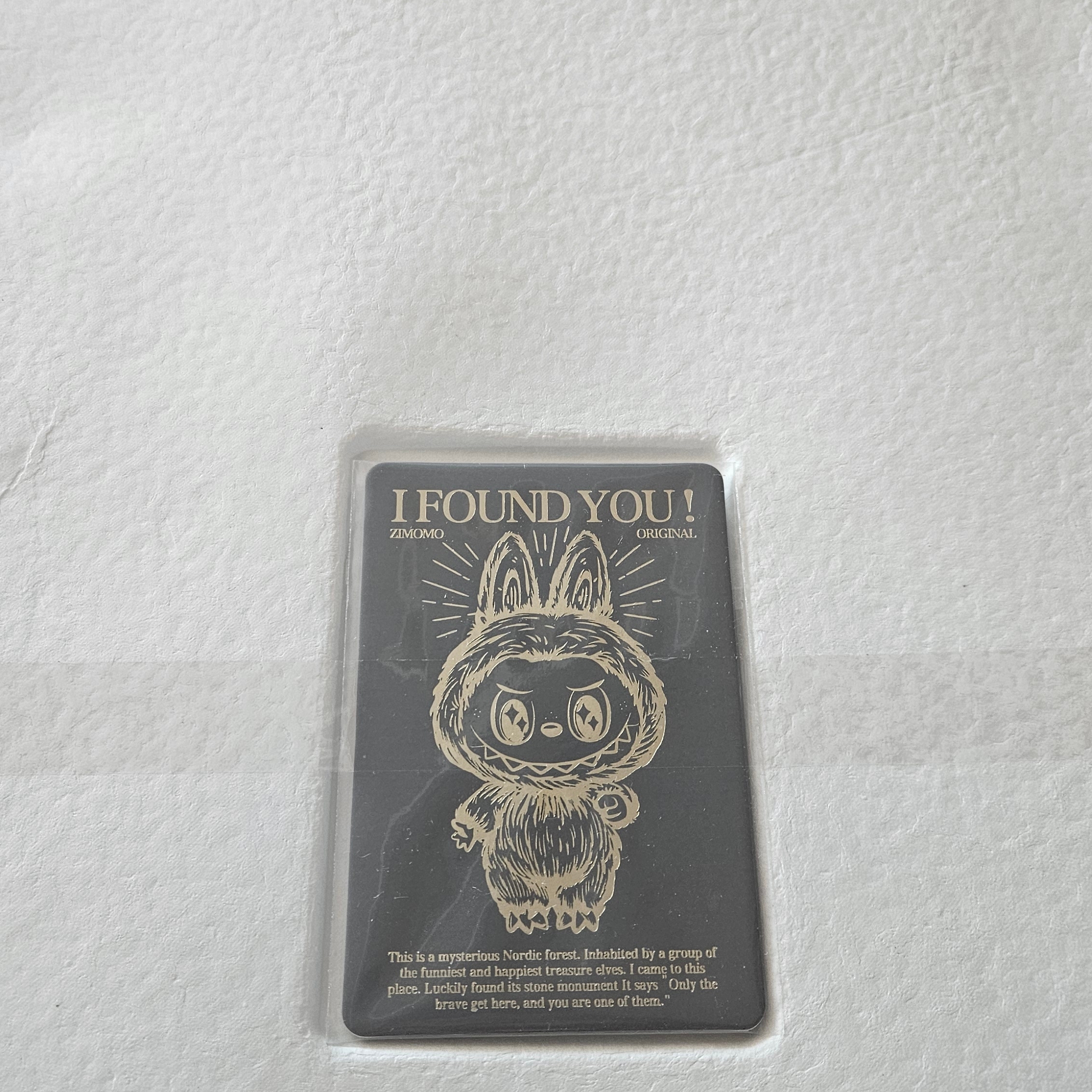 Pop Mart The Monsters I Found You Vinyl Face Doll 착용 스타일 - 2