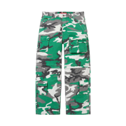 Supreme Zip-Off Utility Pant Green Camo - 25FW