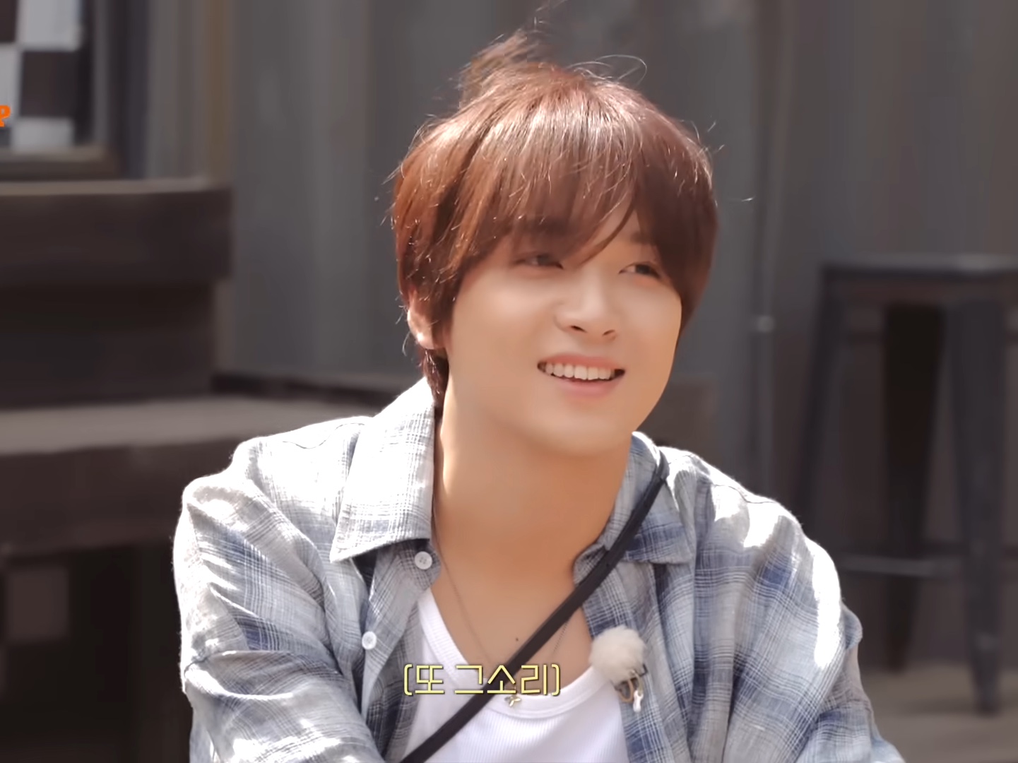 Nonnod Flexible String Check Shirt Japanese Linen Blue, Nonnod Flexible String Check Shirt Japanese Sky Blue 착용 스타일