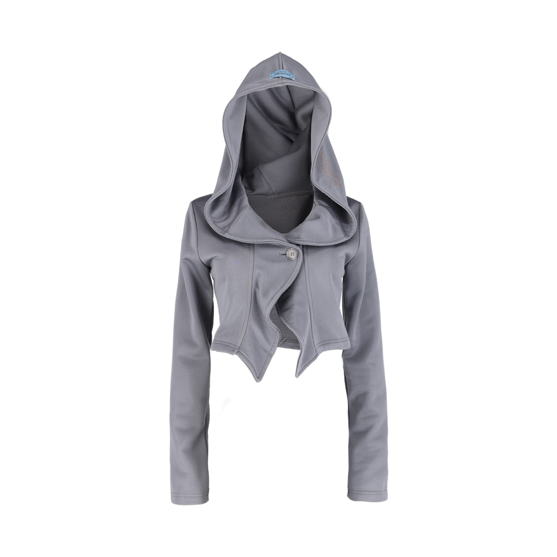 혼쿄 샤이니 스톤 후디드 재킷 그레이(Honkyo Shiny Stone Hooded Jacket Grey)