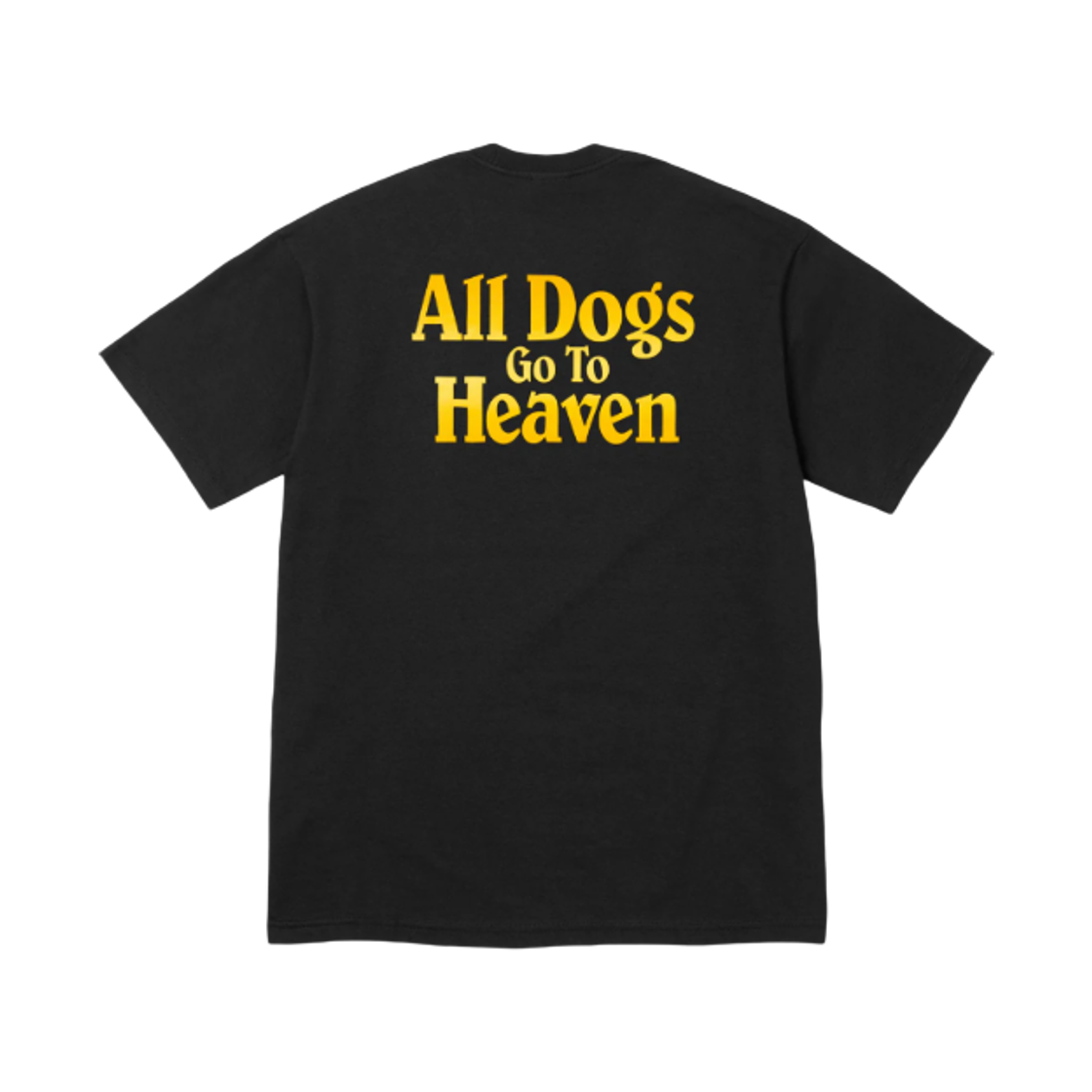 슈프림 올 독스 고 투 헤븐 티셔츠 블랙 - 25FW(Supreme All Dogs Go To Heaven T-Shirt Black - 25FW) - 2