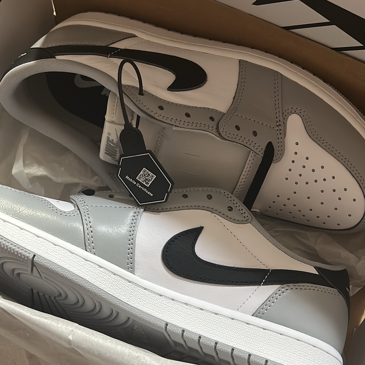 Jordan 1 Retro Low OG Wolf Grey and White 착용 스타일