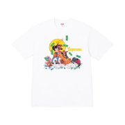 Supreme All Dogs Go To Heaven T-Shirt White - 25FW