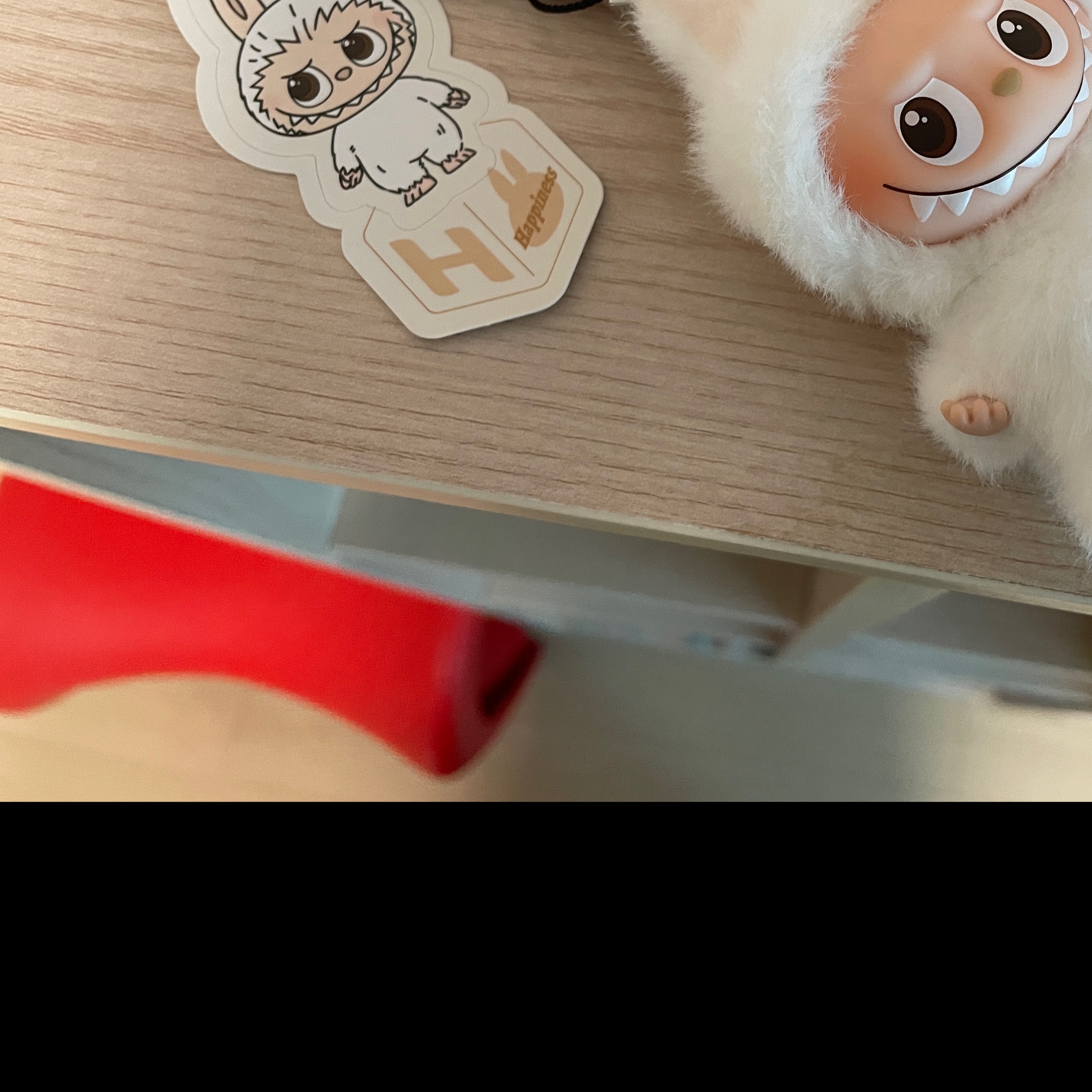 Pop Mart Labubu The Monsters Pin For Love Series Vinyl Plush Pendant (A-M) H (Opened Case) 착용 스타일