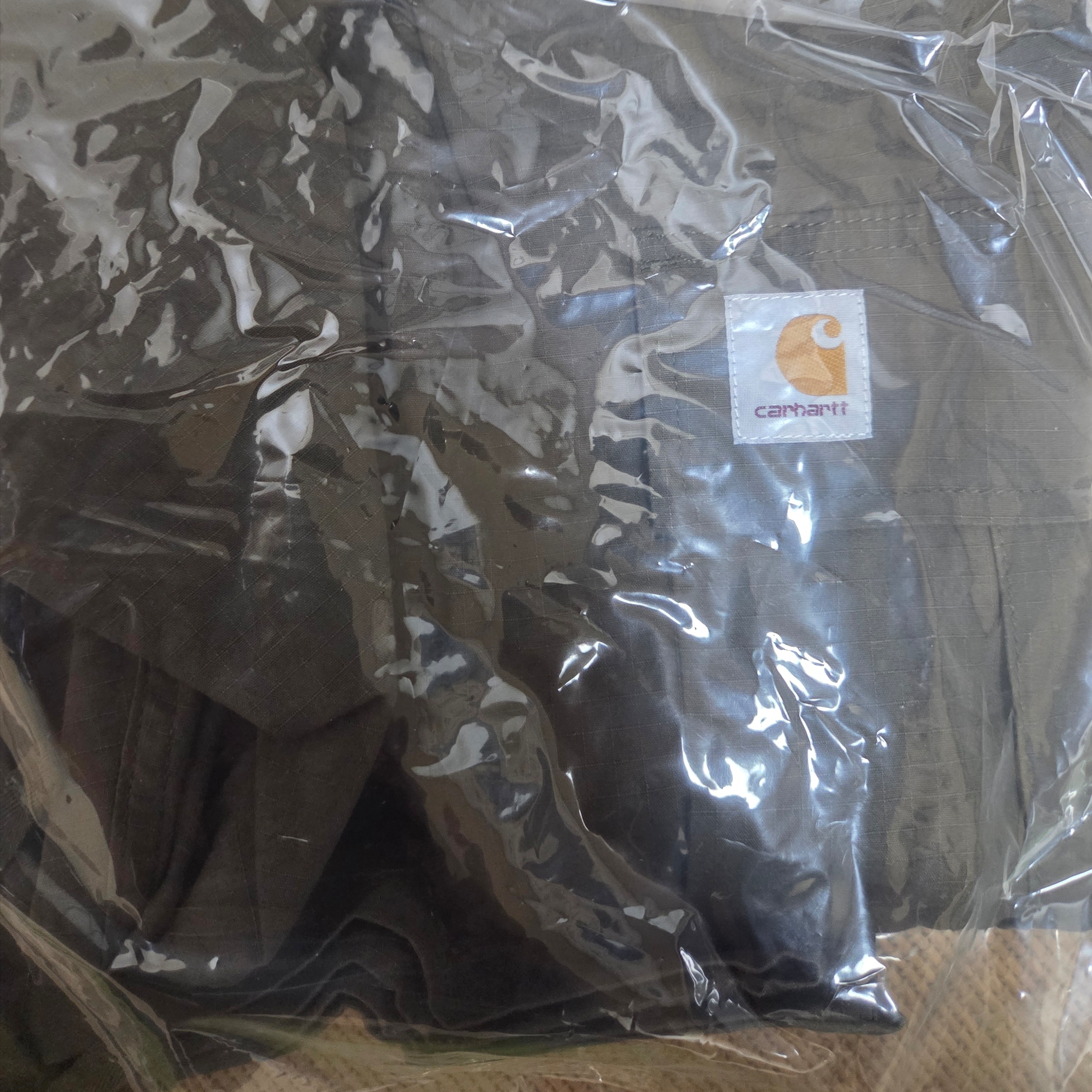 Carhartt WIP Columbia Ripstop Regular Cargo Pants Cypress 착용 스타일 - 2