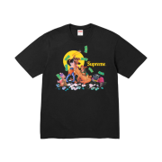 Supreme All Dogs Go To Heaven T-Shirt Black - 25FW