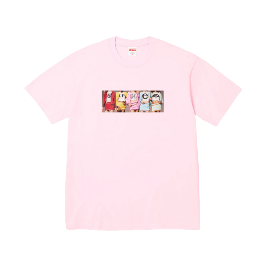 슈프림 걸스 티셔츠 라이트 핑크 - 25FW(Supreme Girls T-Shirt Light Pink - 25FW) - 1