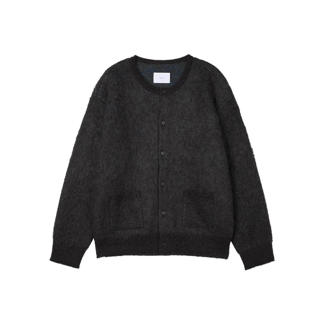 슈타인 키드 모헤어 믹스 자카드 니트 가디건 브라운 믹스 - 25FW(ssstein Kid Mohair Mix Jacquard Knit Cardigan Brown Mix - 25FW)