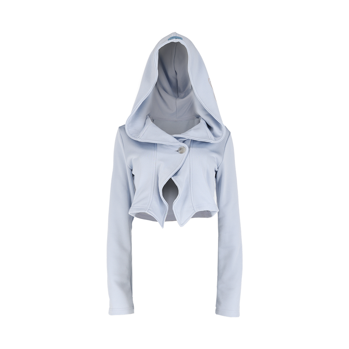 혼쿄 샤이니 스톤 후디드 재킷 페일 블루(Honkyo Shiny Stone Hooded Jacket Pale Blue)