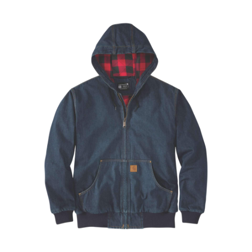 106976-HR4 Carhartt Loose Fit Denim Active Jacket Sawyer