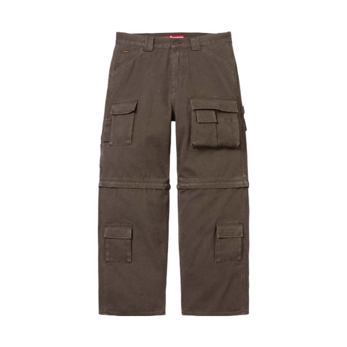 슈프림 집 오프 유틸리티 팬츠 브라운 - 25FW