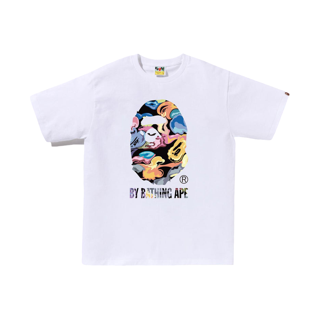 - BAPE Art Camo By Bathing Ape T-Shirt White