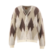 Saint Mxxxxxx Argyle Knit Cardigan Multi - 25AW