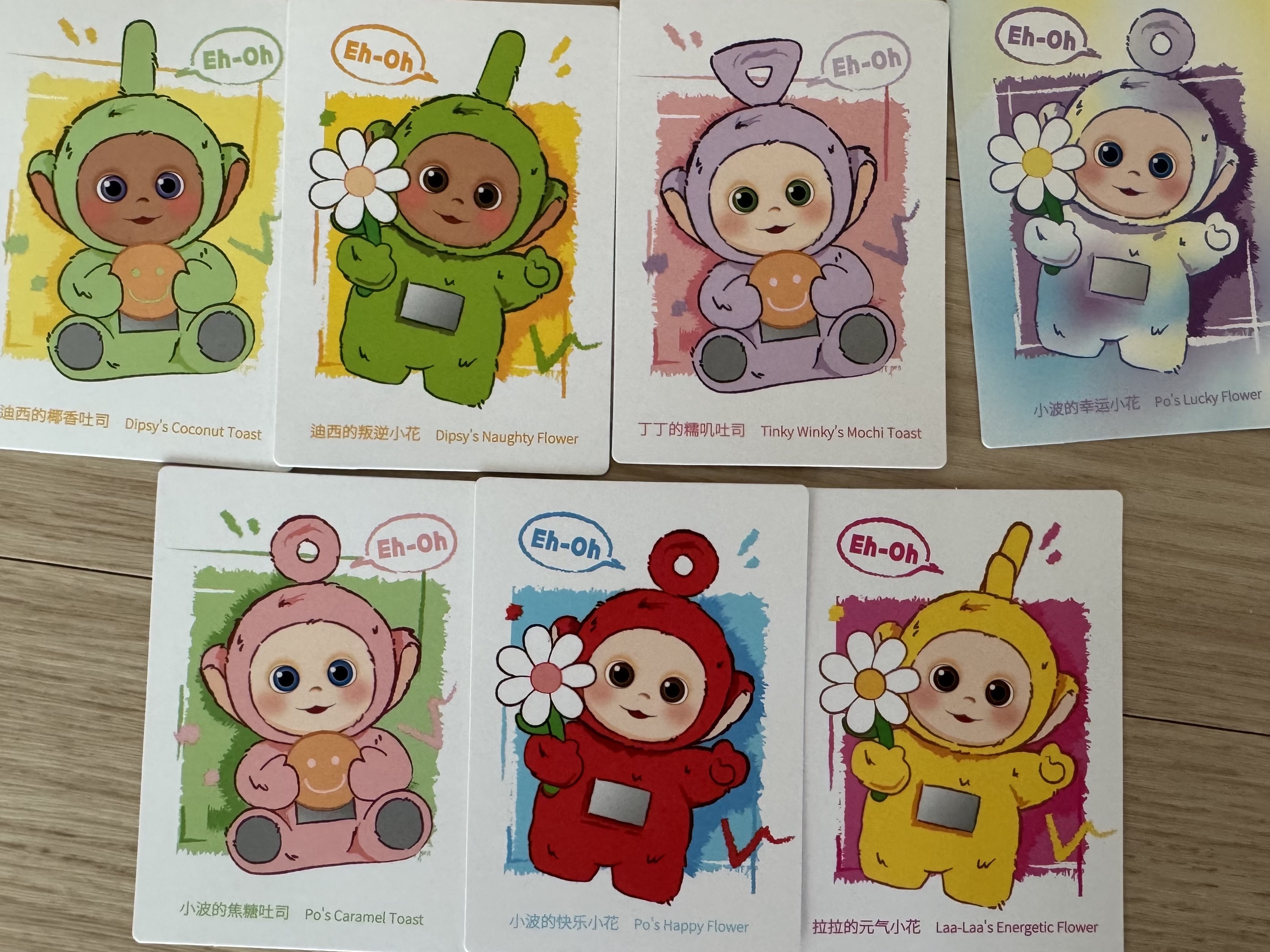 Pop Mart Teletubbies Say Hello Series Figures Sealed Case (8 Blind Boxes) 착용 스타일 - 4
