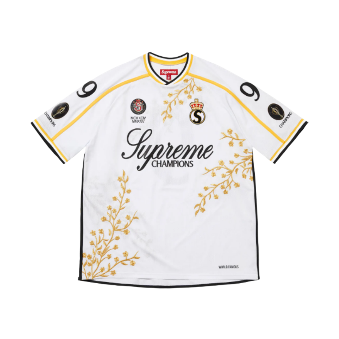 Supreme Floral Soccer Jersey 