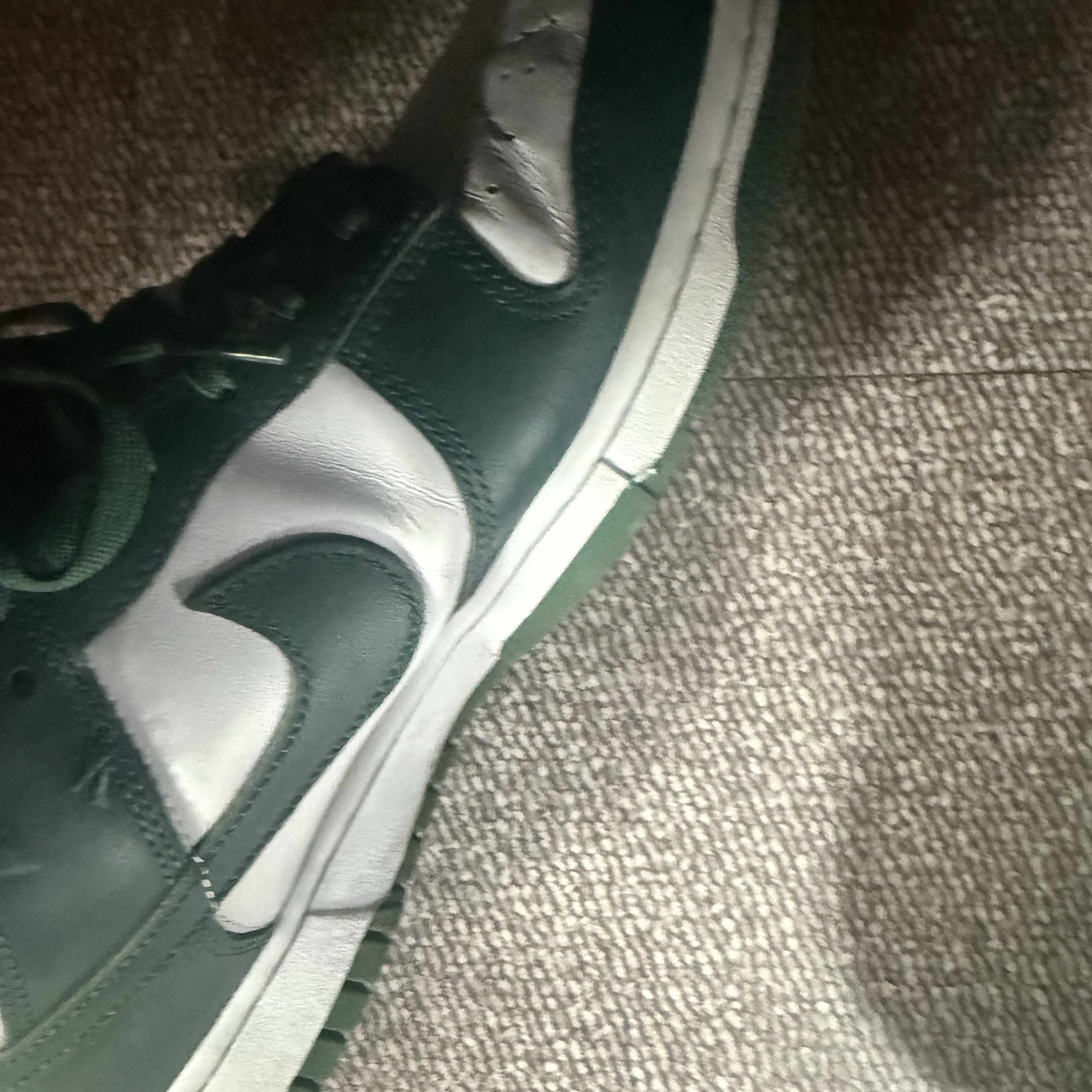 Nike Dunk Low Retro Varsity Green 착용 스타일