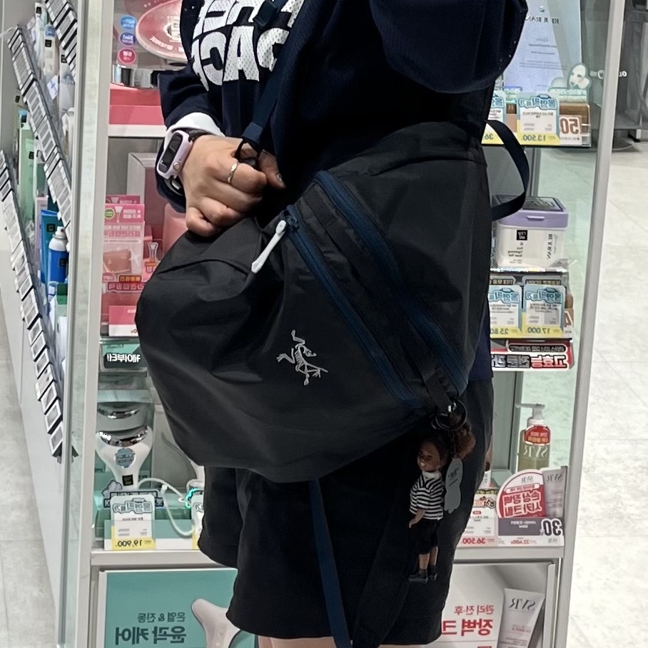 Arc'teryx Heliad 15 Backpack Lodestar 착용 스타일