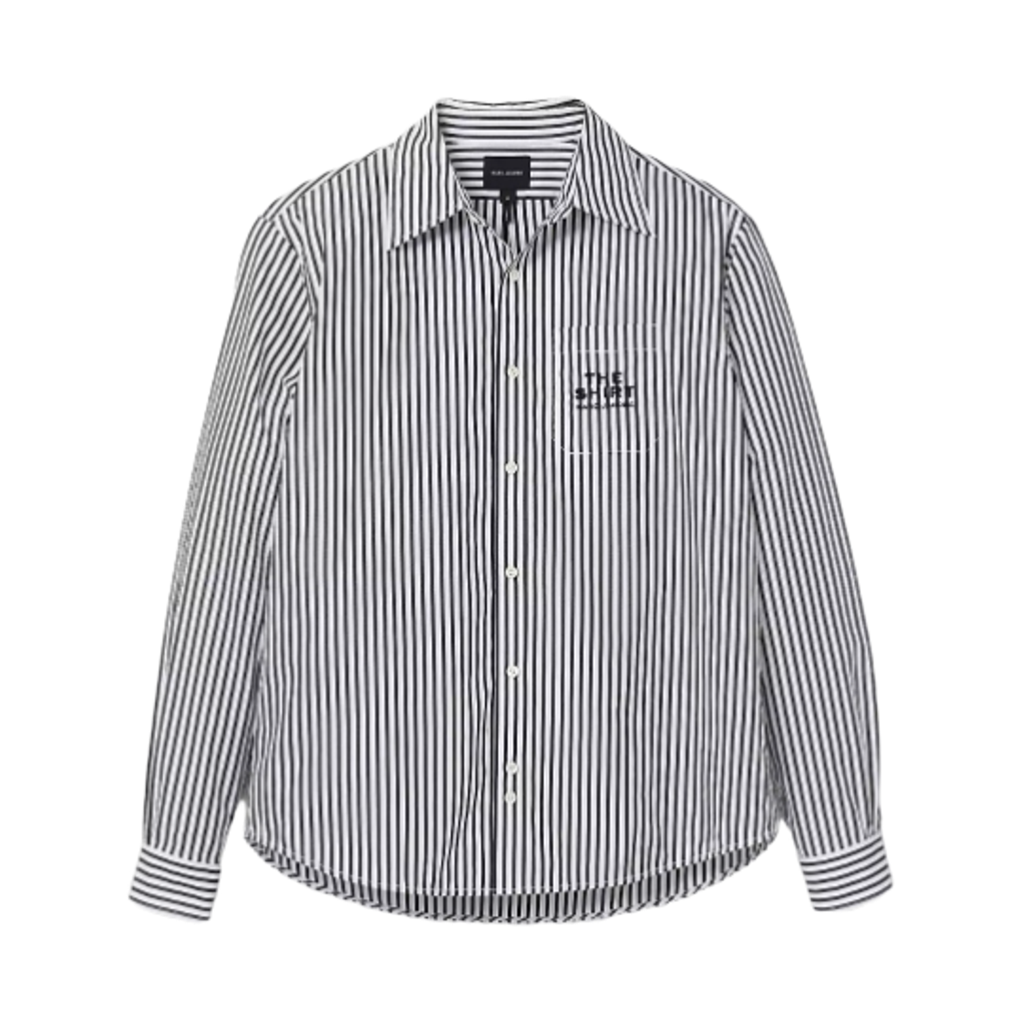 2F4RTP054W21-005 Marc Jacobs The Striped Shirt Black White
