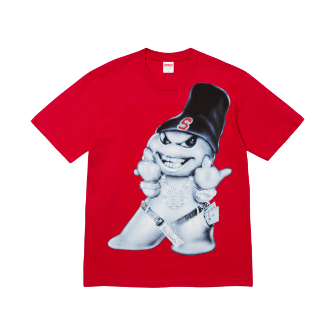 슈프림 스노우맨 티셔츠 레드 - 25FW
