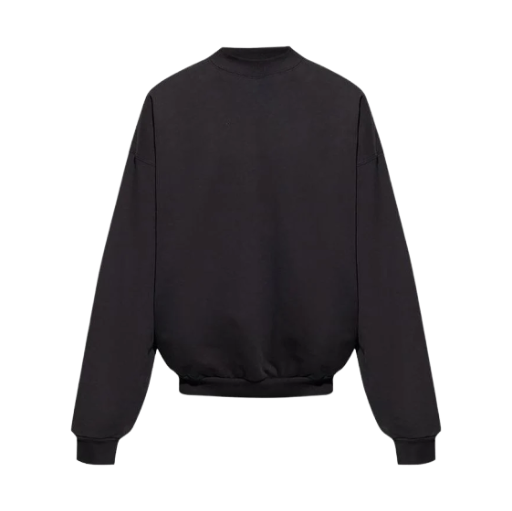 발렌시아가 케어 라벨 크루넥 스웨트셔츠 블랙(Balenciaga Care Label Creweneck Sweatshirt Black) - 2