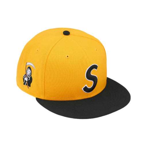 슈프림 리퍼 S 로고 뉴에라 옐로우 - 25FW(Supreme Reaper S Logo New Era Yellow - 25FW) - 2